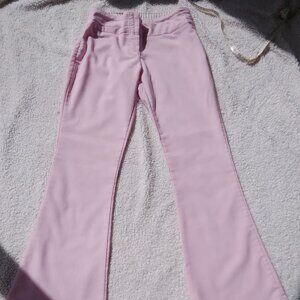 Baby pink Cleveland Street Low-rise Flare Pants